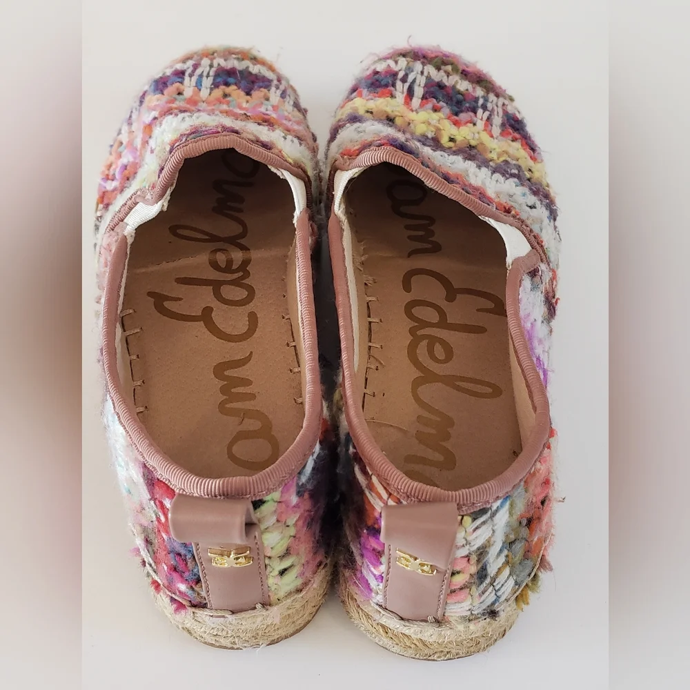 Sam Edelman Carrin Women's Multi colored Espadrille Size 7.5